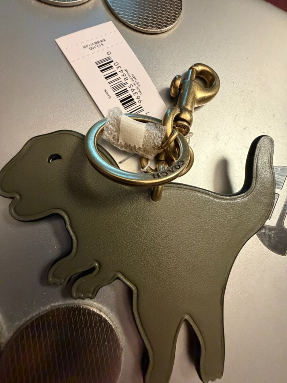 Coach Rexy Bag Charm\Key Chain from Japan NWT - Picture 2 of 5